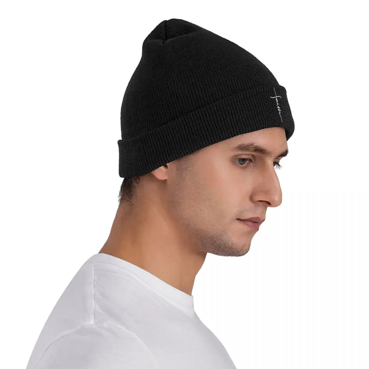 Christian Jesus Faith Cross Knit Hat