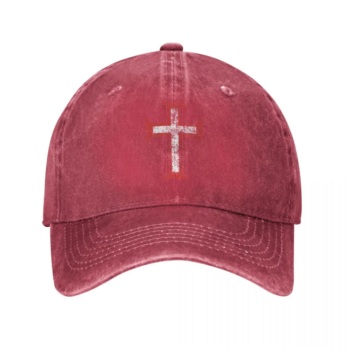 Order Of Christ Cross Templar Christian Portugal Eroded Knight Templar Men Baseball Caps Distressed Denim Caps Hat Classic Hat